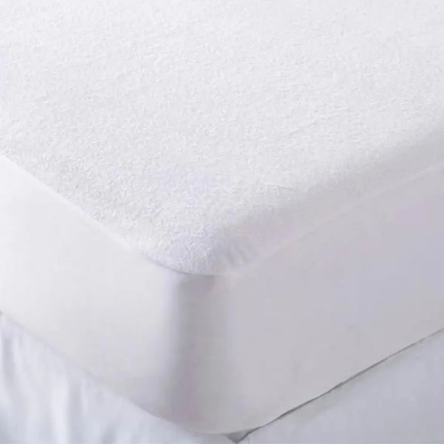 Imagen 7 de 8 de Cubre Colchón Impermeable King 180x200+30/ Marashopping