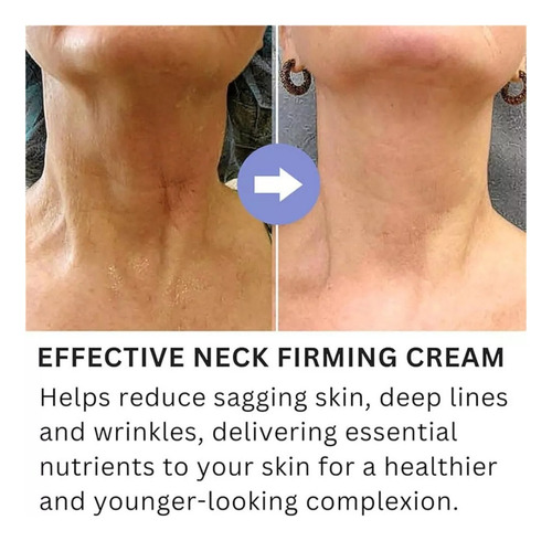 Crema Reafirmante Y Reafirmante Para El Cuello, Crema Para E