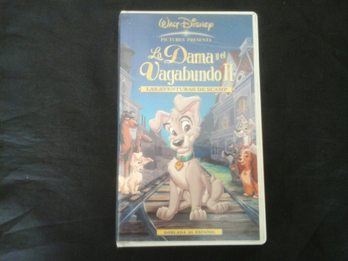 Pelicula: La Dama Y El Vagabundo. Vhs. Doblada