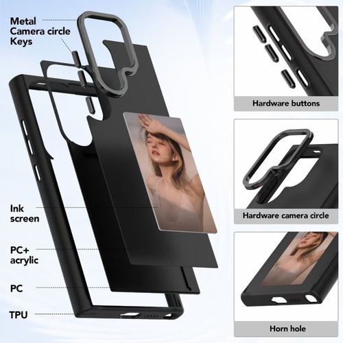 B Funda De Teléfono Smart Ink For Samsung Galaxy S23/s24 Ultra