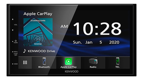 Radio Carplay Kenwood DMX5020S Color Negro