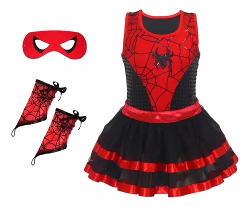 Fantasia Aranha Negra Masculino Halloween Infantil - SKU 040622