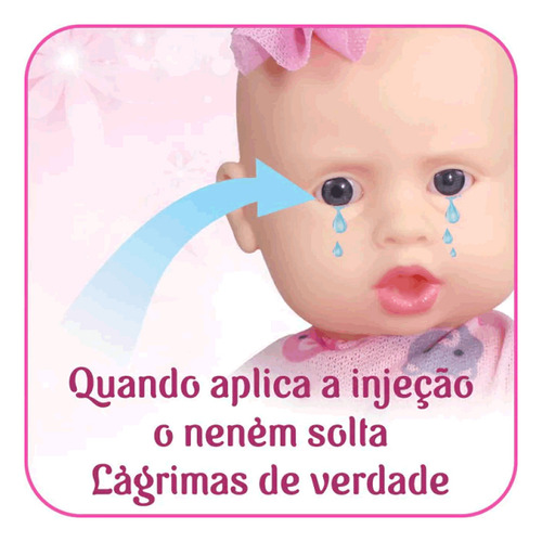 Boneca Que Chora Cura Neném - Sid Nyl