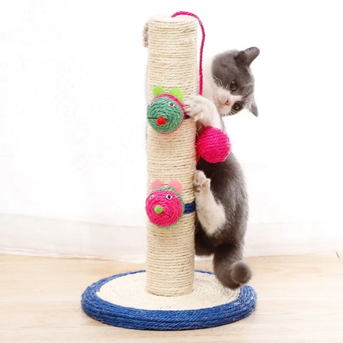Imagen 7 de 8 de Rascador Torre Gatos Rascador Gato Juguete Mascotas Arbol