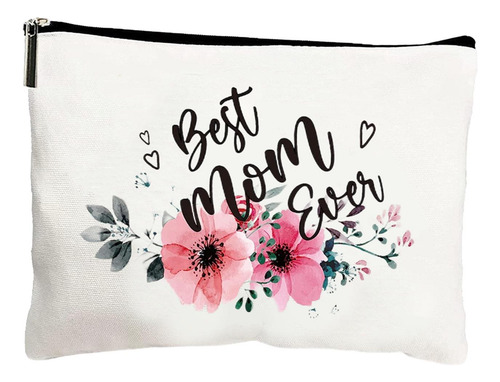 Bolsa De Maquillaje De Lona De Algodón Inferior, Bolsa De