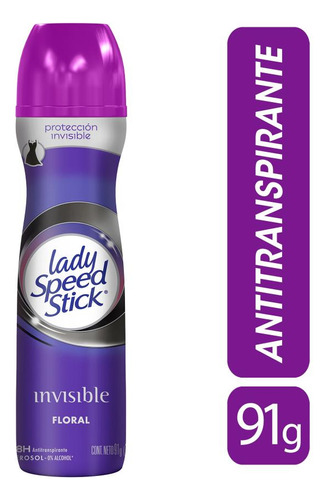 Lady Speed Stick Aerosol Invisible Floral 91gr