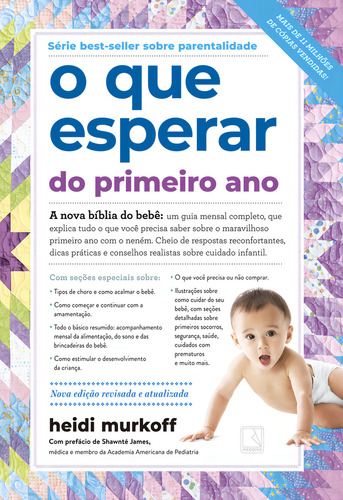 O Que Esperar Do Primeiro Ano, De Heidi Murkoff. Editorial Record, Tapa Mole, Edición 8 En Português, 2024