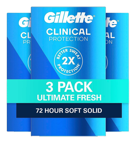 Paquete De 3 Desodorante  Gel Gillette S - g a $242