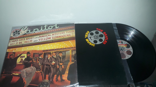 Lp Coletânea The Beatles Reel Music 1982 Emi Odeon Estéreo