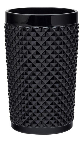 Set De 6 Vasos De Vidrio Alto Negro 39cl Onyx Utopia