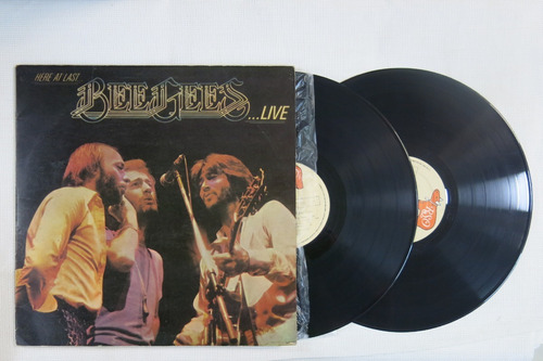 Vinyl Vinilo Lp Acetato Here At Last Bee Gees Live