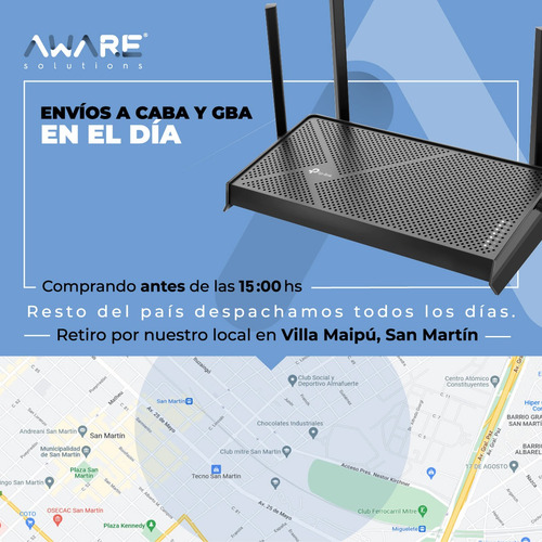 Tp-link Router Wifi 7 Archer Be230 Doble Banda Be3600