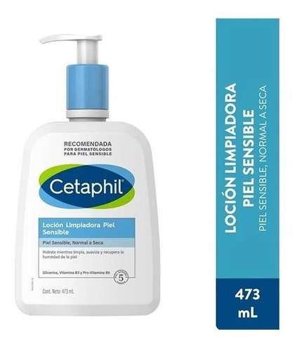 Cetaphil Locion  Limpiadora Facial  473ml