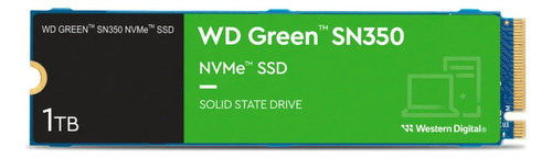 Ssd M.2 1tb Sn350 Western Digital Pci Express Wds100t2g0c