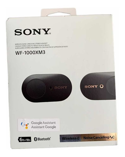 Audífonos Sony Bluetooth Con Noise Cancelling - Wf-1000xm3