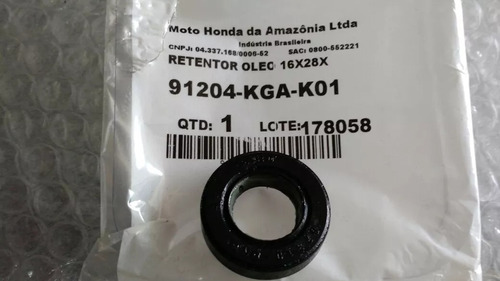 Retentor Pedal Partida Fan 125 05/08 Original 91204-kga-k01