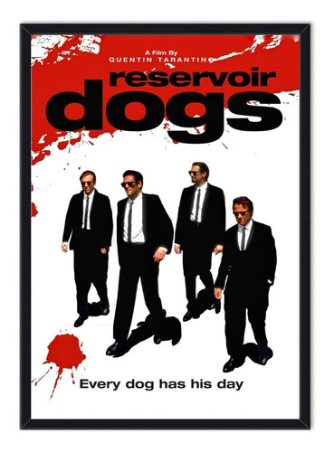 Cuadro Enmarcado - Póster Película Reservoir Dogs 