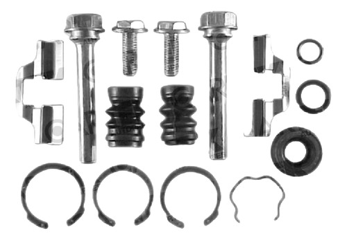 Kit Herrajes De Balatas Peugeot 505 1990-1991 Tras Ck