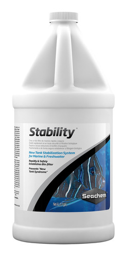 Stability Seachem 4 Litros Acelerador Biologico Para Aquario
