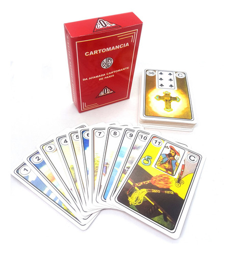 Tarot Baralho Lenormand Cartomancia Jogo De Cartas