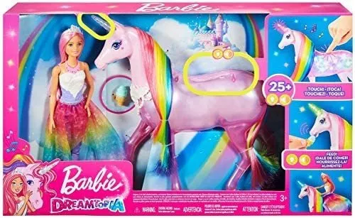 Oferta Barbie Unicornio De Luces Magicas Original Y Nuevo