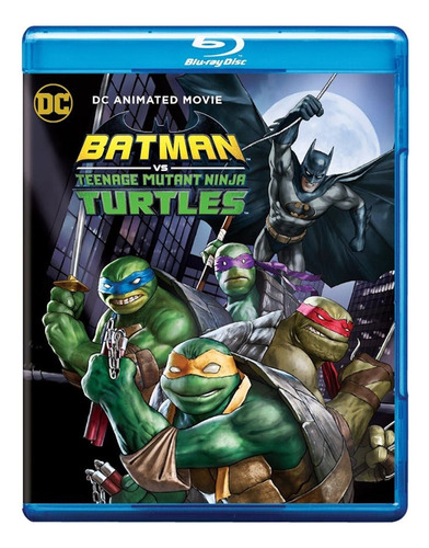 Blu-ray + Dvd Batman Vs Teenage Mutant Ninja Turtles