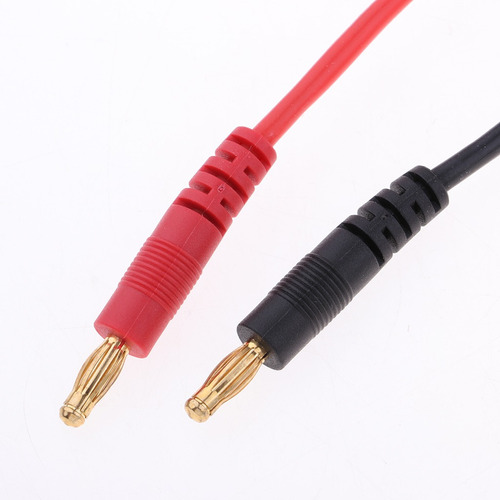 4,0mm conector banana con 14awg silicona cable longitud aprox 35,0cm MPX cable de carga 
