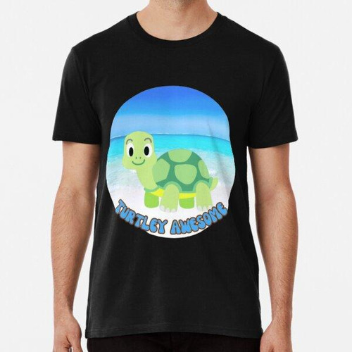 Remera Turtley Awesome - Tortuga Kawaii, Lindo Diseño De Tor