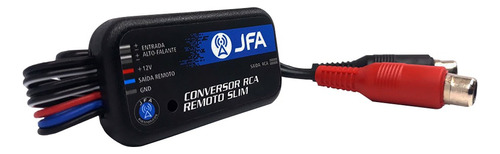 Conversor Automotivo Rca Remoto Slim Jfa 12v