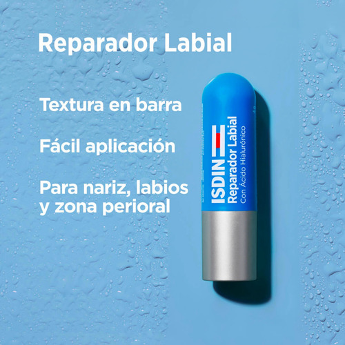 Isdin Reparador Labial Stick Con Acido Hialuronico 4 G