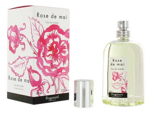 Fragonard Parfumeur Rose De Mai Eau De Toilette - 3.4 fl Oz