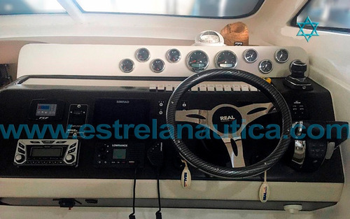 Imagem 4 de 9 de Lancha Real 450 Ht Intermarine Phantom Axtor Fs Schaefer Nx