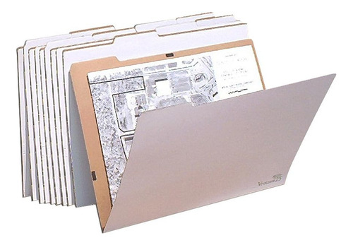 Vertical Flat Folder (set Of 10) Size: 19 H X 26 W X 0....