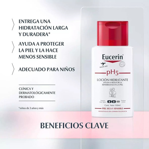 Eucerin Ph5 Locion Hidratante 100ml Neutra
