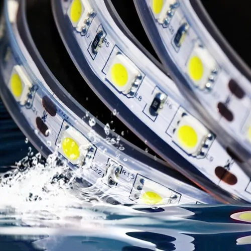 Cinta Tira Led 220v  Fria 1m Resiste Agua 14.4w - Unilux Luz neutra