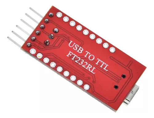 Conversor Usb Serial Rs232 Ftdi Ft232rl Ttl 5v 3v3 Arduino