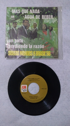 Sergio Mendes & Brasil '66 Lp Vinil 7 Pulgadas 1969