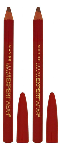 Lápiz De Cejas Y Ojos Expert Wear Twin Maybelline Color 104 Light Brown