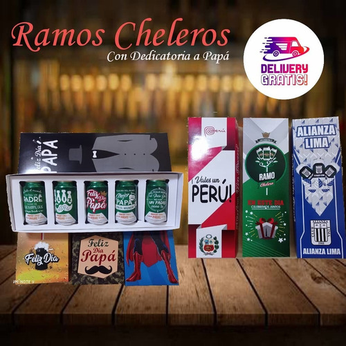 Ramos Cheleros Latas Plantillas Con Dedicatoria Para Papá 