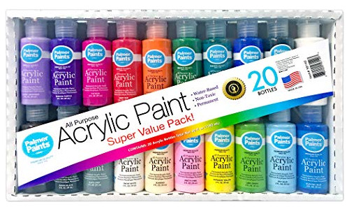 Palmer Paint - Juego De Pintura Acrílica, Juego De 20 Colore