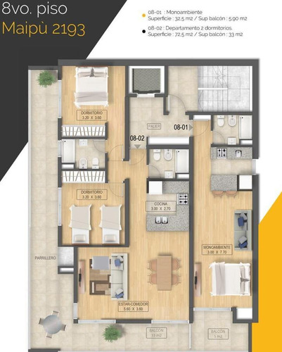Imagen 11 de 15 de Departamento - Abasto