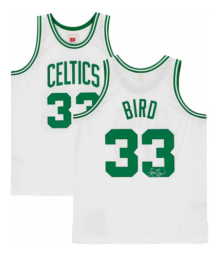 Jersey Autografiado Por  Larry Bird De Boston Celtics