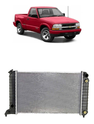 Radiador Motor Chevrolet S-10 Americana 2.2 95-01