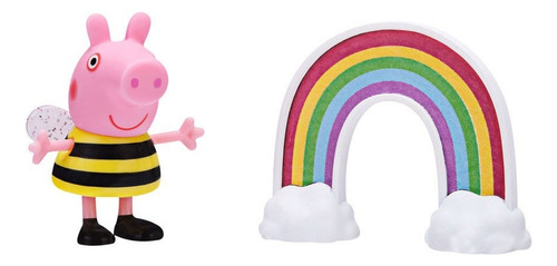 Figura Peppa Pig Happy Spring Time Original Licencia Oficial