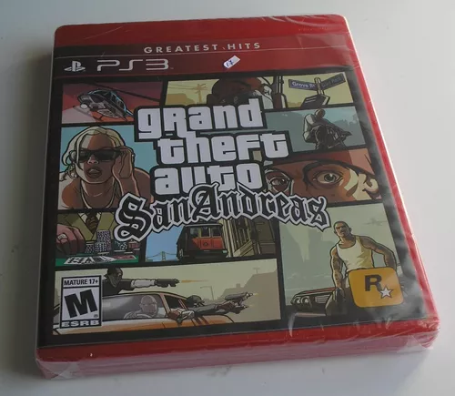 Gta San Andreas Ps3 Lacrado de Fábrica!