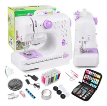 Comprar Maquina De Coser Portatil Electrica Mas Kit Costura Y Pedal Color Blanco,maquina De Coser,electronica,cortadora
