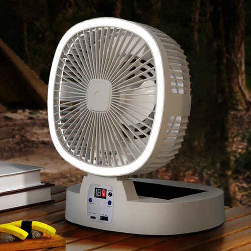Ventilador Para Acampar Al Aire Libre, Ventilador 10000mah