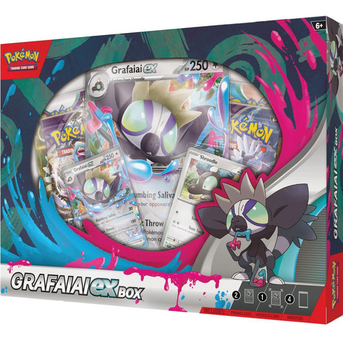 Pokemon Tcg Scarlet & Violet: Grafaiai Ex Box En Ingles