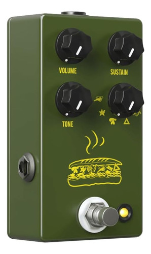 Jhs Pedals Jhs Muffuletta Fuzz, Army Green, (mfg)