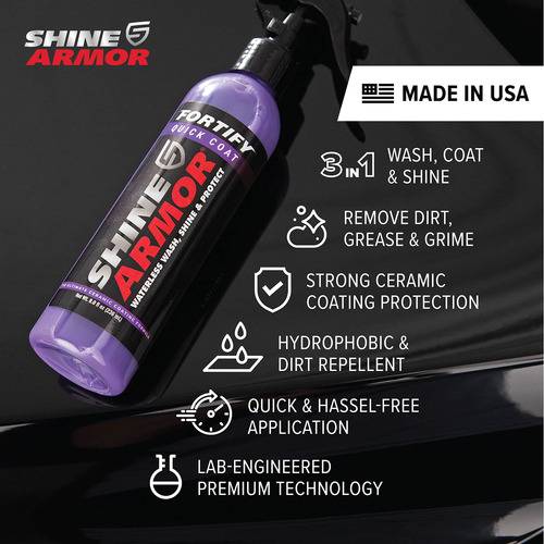 Spray Revestimiento Ceramico Shine Armor 3 En 1 Para Auto